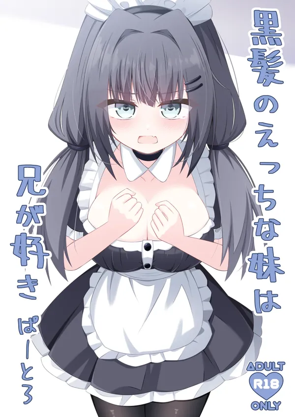 黒髪のえっちな妹は兄が好き ぱーと3 表紙